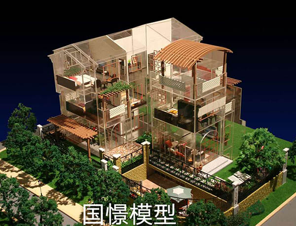 洛扎县建筑模型